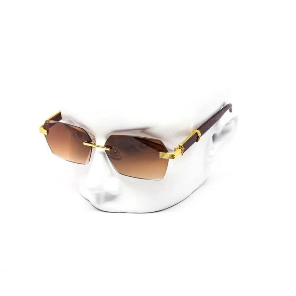 Sunglasses Men Designer Fashion‎ Chic Rapper Shape Retro Elegant Sophisticated